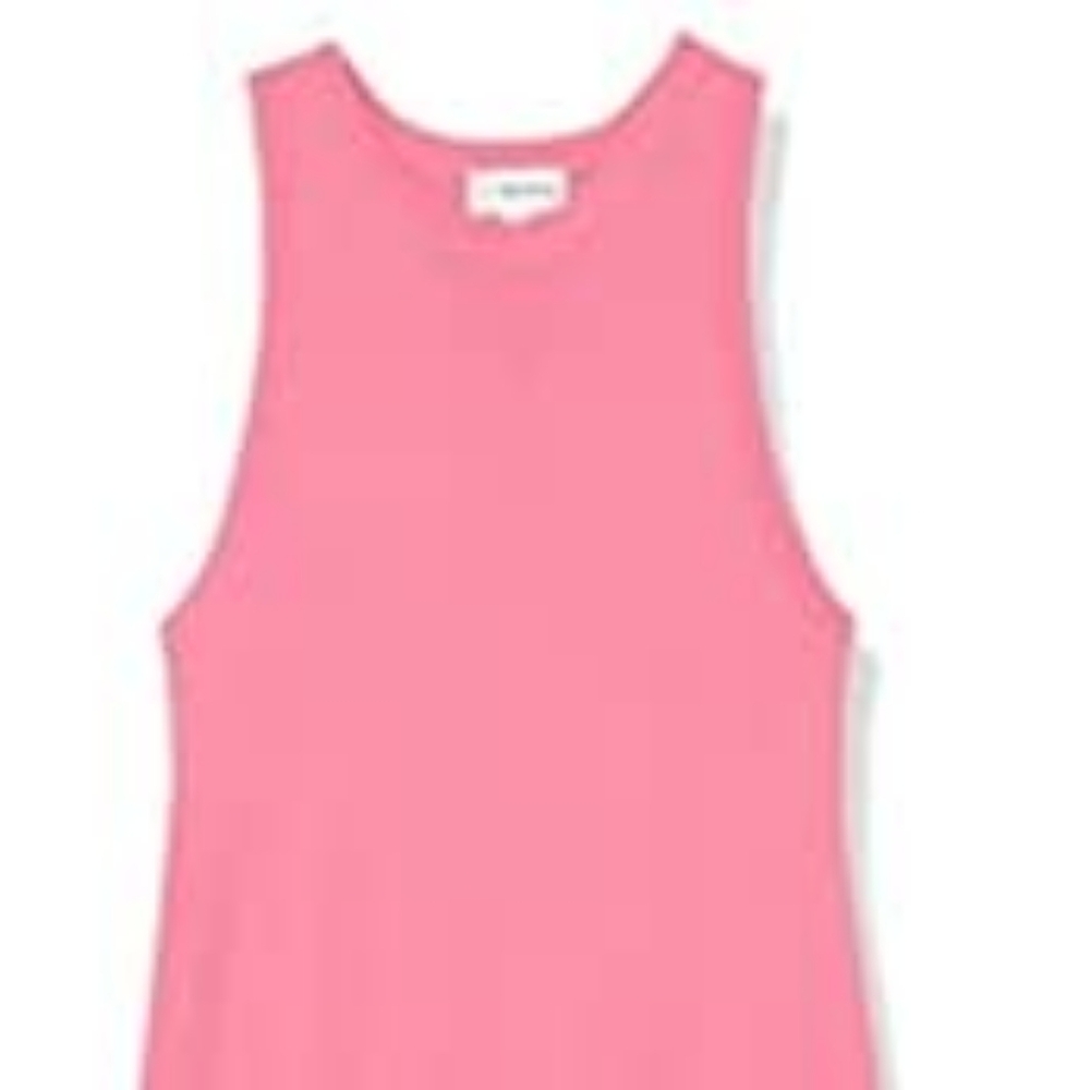 Sleeveless Pink Maxi Dress - Picture 2 of 10